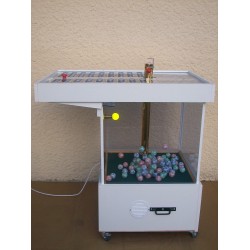 Boulier de loto à air pulsé sur roulettes avec avancée