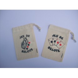 Sac pour jeu de 32 cartes de Belote PM