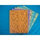 100 Plaques de 8 cartons de loto (soit 800 grilles)