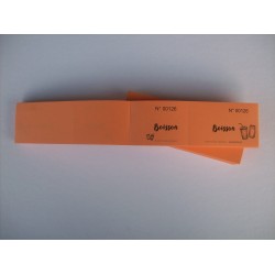 Carnet de 200 tickets "Boisson"  pour manifestations - Lot de 1 carnet
