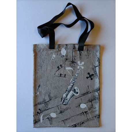 Sac imprimé "Musique"